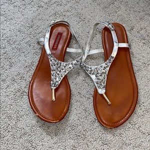 Sparkly sandals
